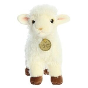 Aurora Miyoni Tots Lamb Plush Stuffed Animal White‎ Cream Sheep Kids Toy Cute
